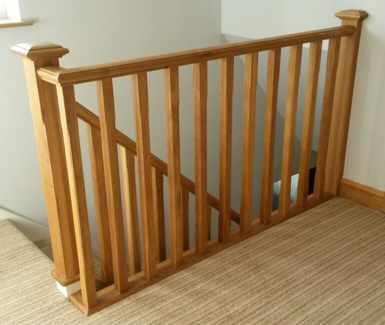 Oak Stair Handrail/Balustrades