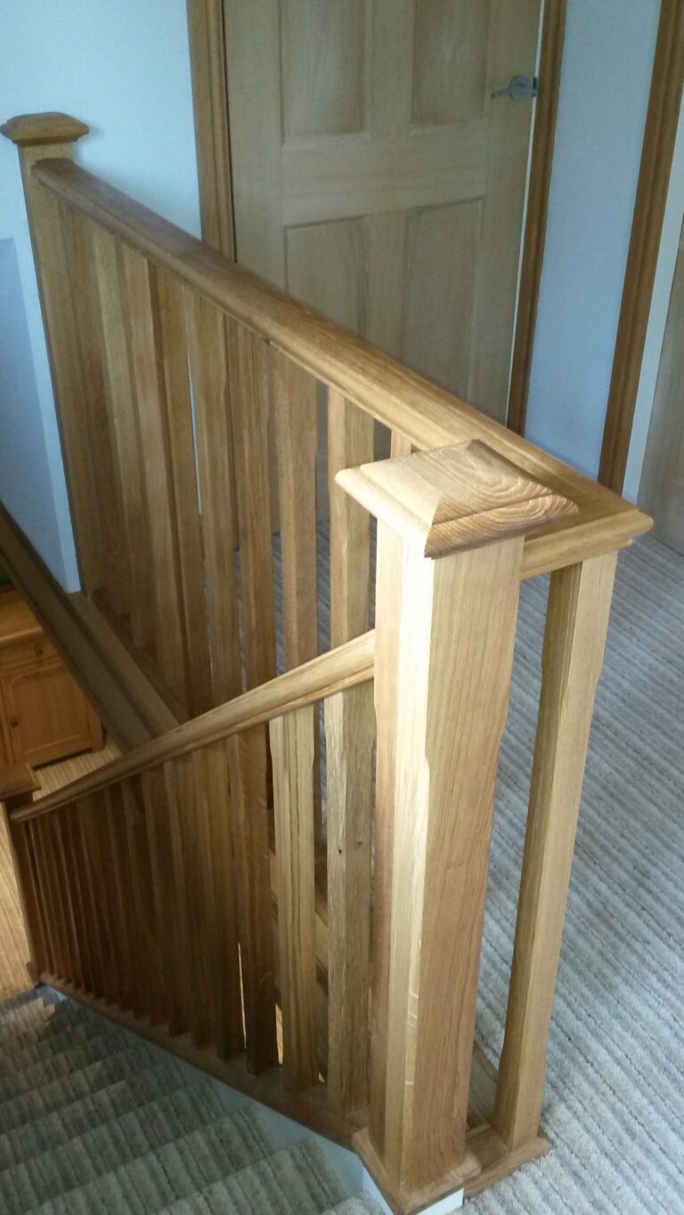 Oak Stair Handrail/Balustrades